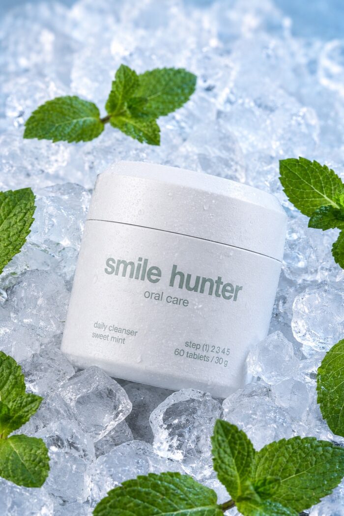 банка daily cleanser sweet mint на льоду з листям мʼяти — Beauty Hunter